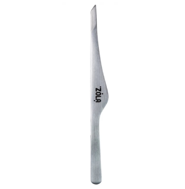 ZOLA Professional Angled Eyebrow Tweezers - Premium Series