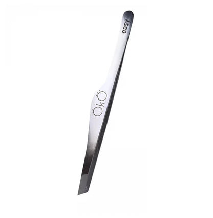 Eyebrow tweezers bevelled (manual sharpening) OKO / 02 EASY TOUCH