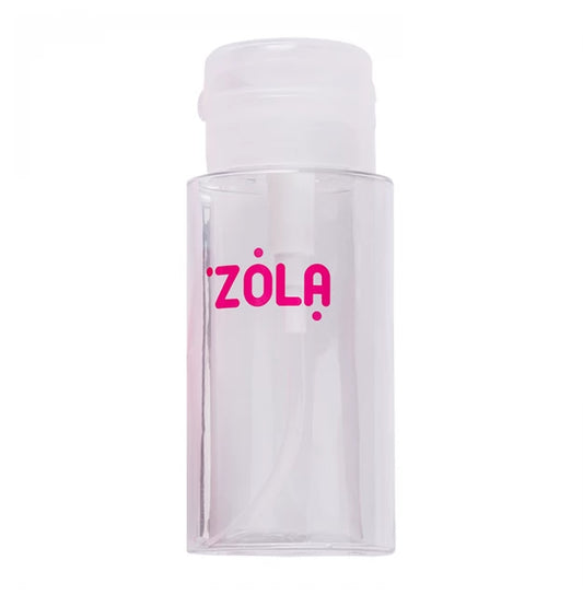 Plastic liquid pump with ZOLA dispenser / transparent, 180 ml