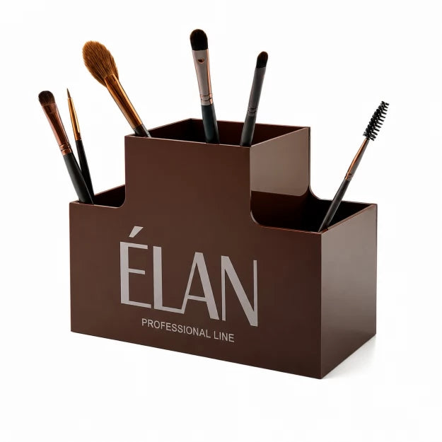 ELAN Professional Brush Organizer - Brown