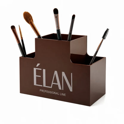 ELAN Professional Brush Organizer - Brown