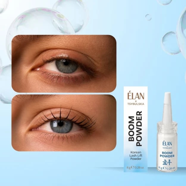 ELAN х Tsybulska Korean eyelash lamination powder - BOOM POWDER, 8 g