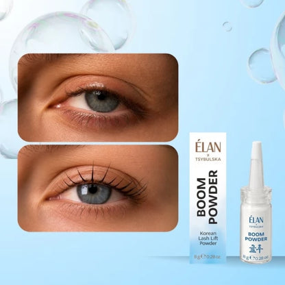 ELAN х Tsybulska Korean eyelash lamination powder - BOOM POWDER, 8 g