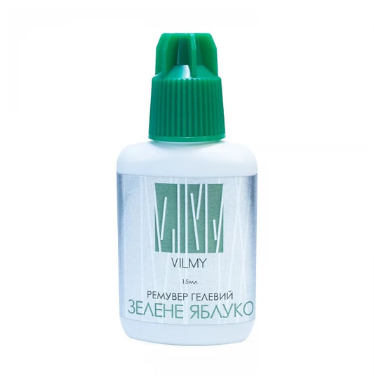 Gel remover VILMY/green apple, 15 ml