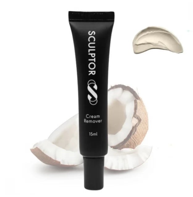Крем-ремувер для зняття вій Sculptor lash / Cream Remover / кокос, 15 мл 