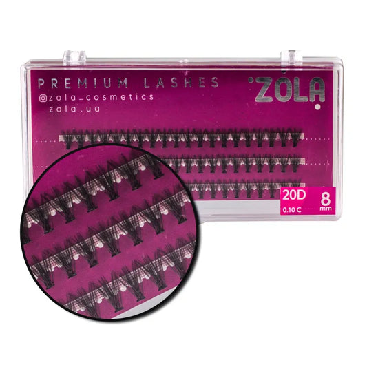 Bundle lashes 20D ZOLA