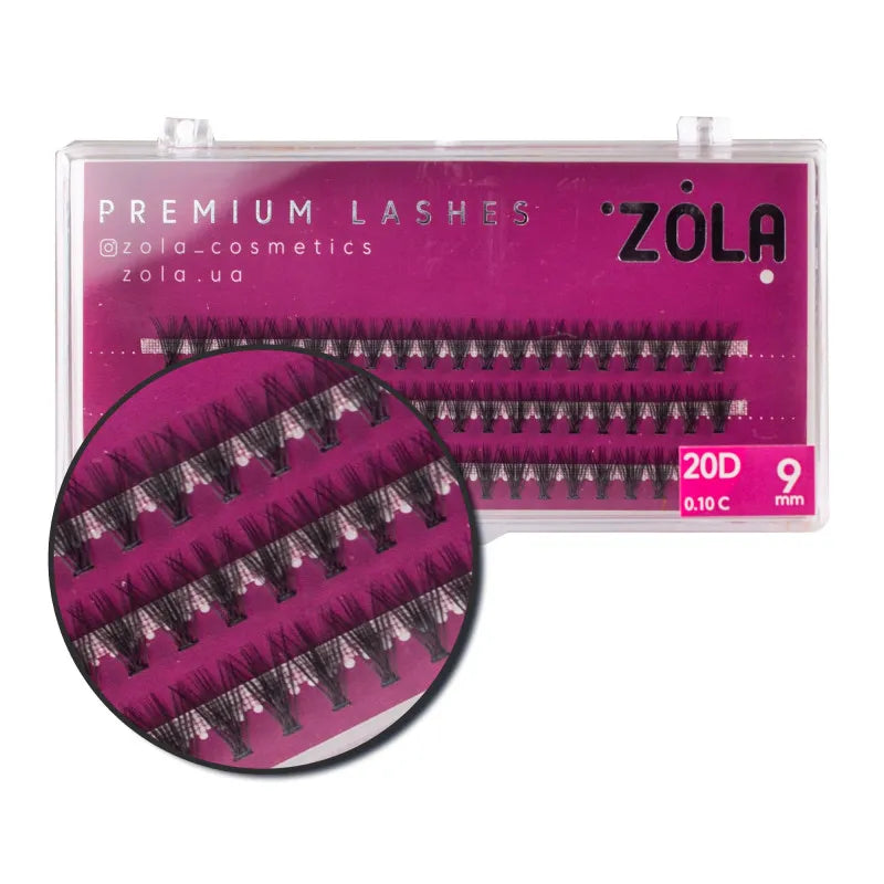 Bundle lashes 20D ZOLA