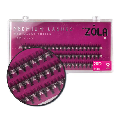 Bundle lashes 20D ZOLA