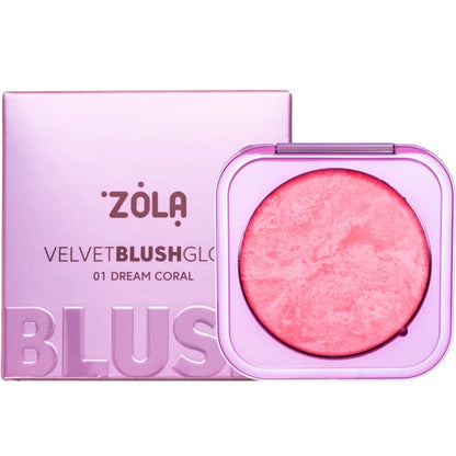 Baked Blush ZOLA - Velvet Blush Glow, 8.5 g