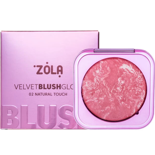 Baked Blush ZOLA - Velvet Blush Glow, 8.5 g