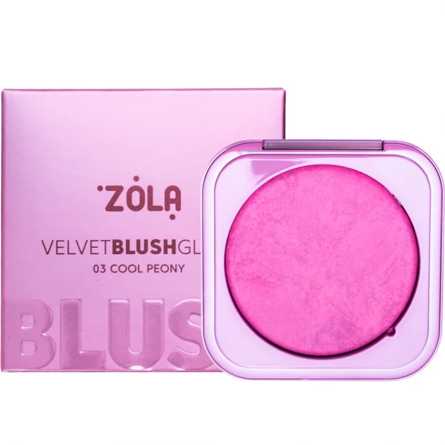 Baked Blush ZOLA - Velvet Blush Glow, 8.5 g