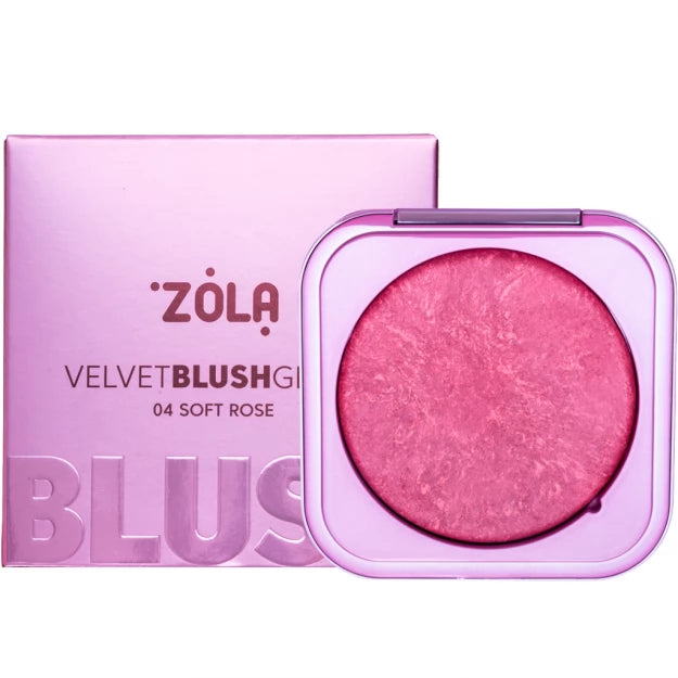 Baked Blush ZOLA - Velvet Blush Glow, 8.5 g