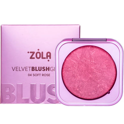 Baked Blush ZOLA - Velvet Blush Glow, 8.5 g