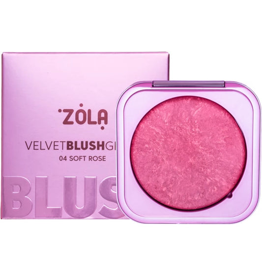 Baked Blush ZOLA - Velvet Blush Glow, 8.5 g