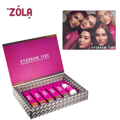 ZOLA Set 5 pcs Eyebrow tint + oxidant 3%