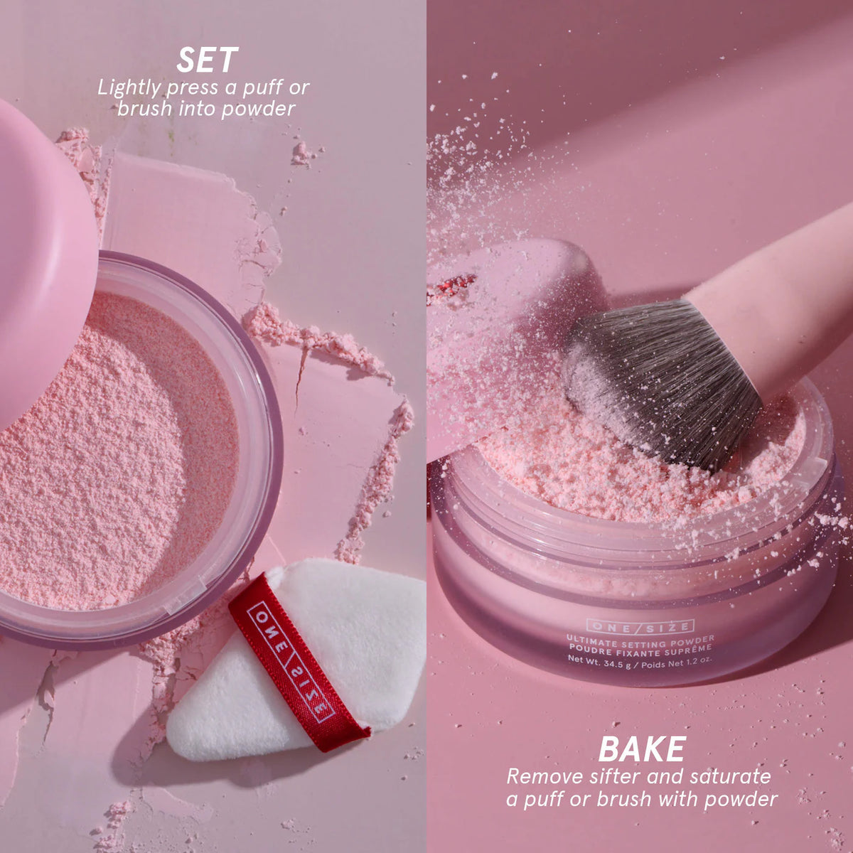 ONE/SIZE by Patrick Starrr  Ultimate Blurring Setting Powder - CUTE LILAC