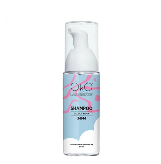 Foam shampoo for eyebrows and eyelashes OKO, 80 ml