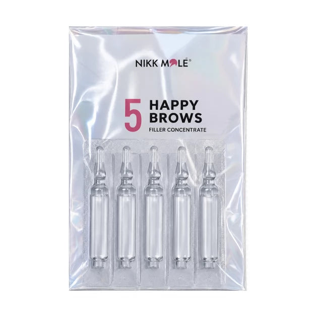 Nikk Mole Happy Brows – Happy Brows Filler Concentrate | 5 ampoules*3 ml