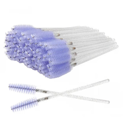 Brushes for eyebrows and eyelashes, pack of 50 pcs.