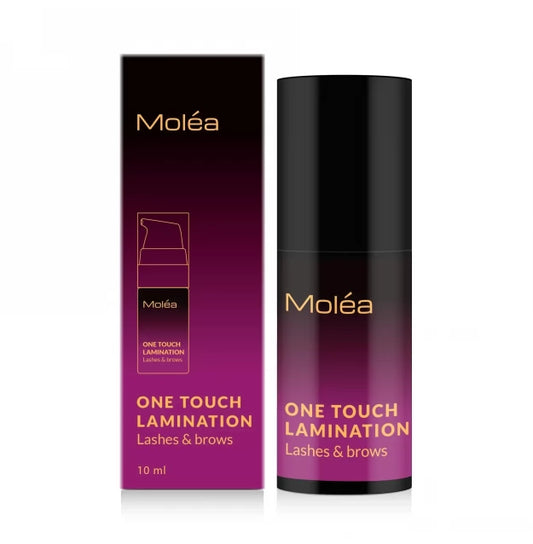 Molea ONE TOUCH LAMINATION for eyelashes and eyebrows, 10 ml (jar)