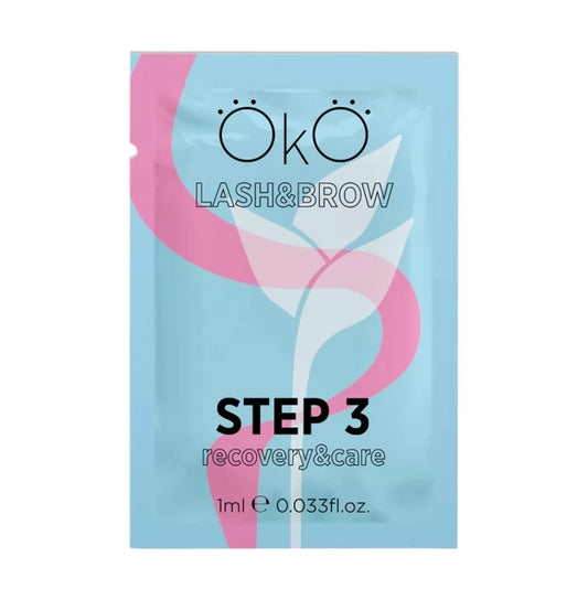Склад для ламінування вій та брів OKO / STEP 3 CARE (саше 1 мл)