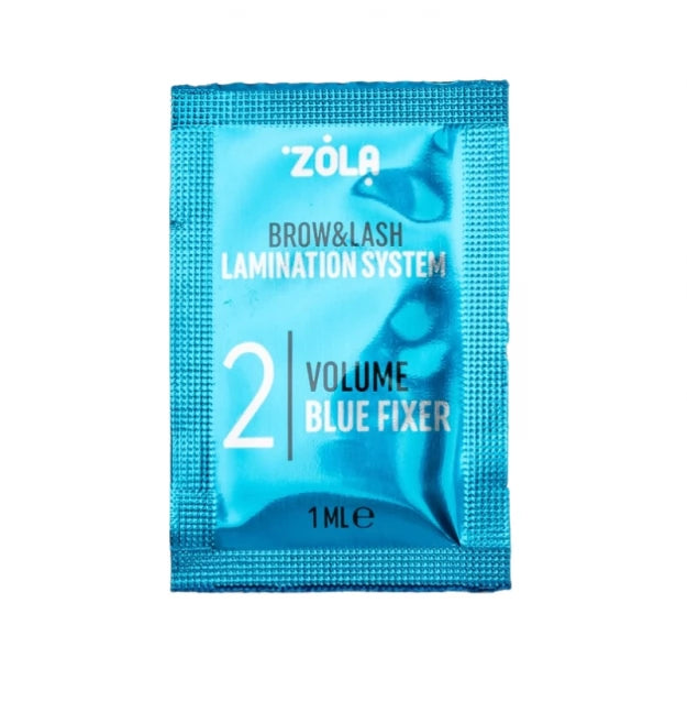 ZOLA / Color Lab lamination composition - 02 Volume Blue Fixer - sachet (3 x 1 ml)