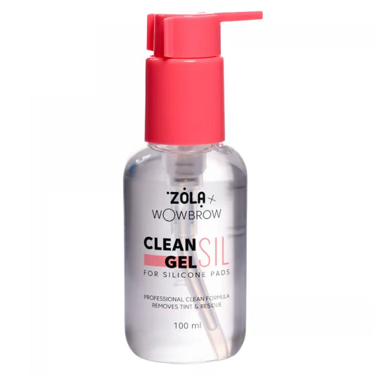ZOLA x WowBrow Eyelash Pads Cleaner - CLEAN SIL GEL, 100 ml