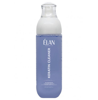 Tonic for degreasing eyebrows and eyelashes ELAN KERATIN CLEANER, 200 ml (DISCOUNTED PRICE! MISSING LID)!