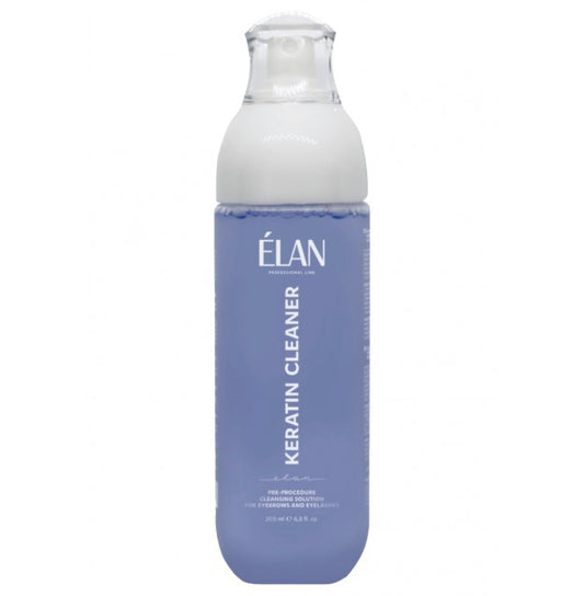 Tonic for degreasing eyebrows and eyelashes ELAN KERATIN CLEANER, 200 ml