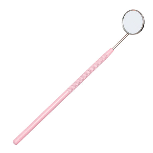Дзеркало для нарощування вій / рожеве, 2 см