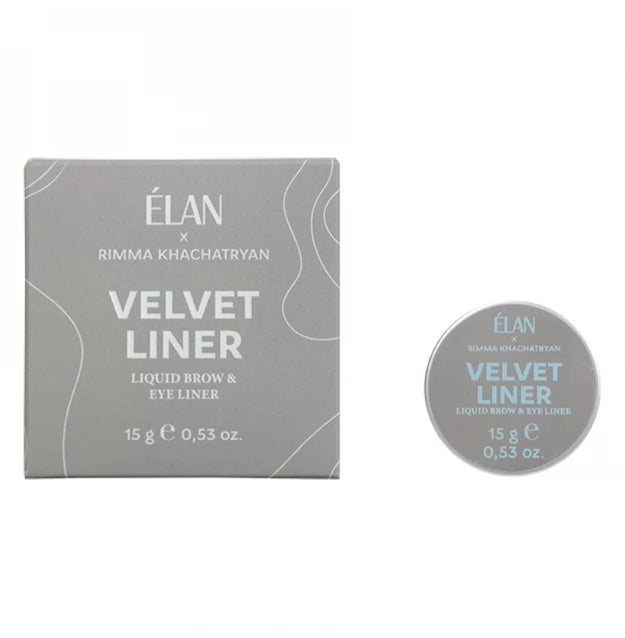 Liquid eyebrow and eye pencil ELAN x Rimma Khachatryan - Velvet Liner, 15 g