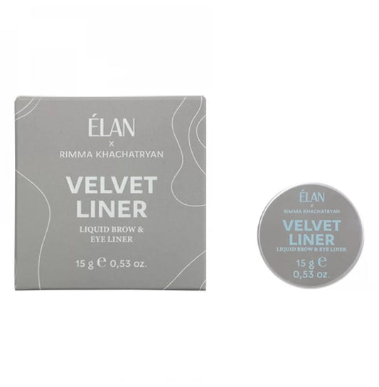 Liquid eyebrow and eye pencil ELAN x Rimma Khachatryan - Velvet Liner, 15 g